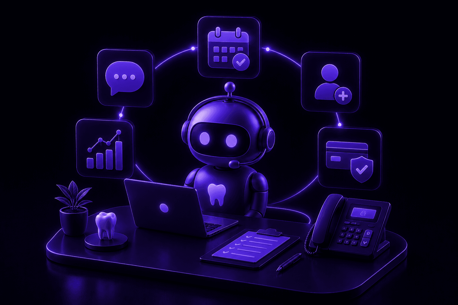 The complete guide to an AI receptionist for dental clinics